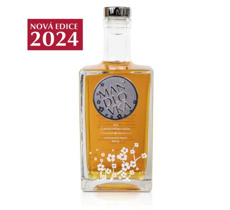 Mandlovka z agátového suda 2024 v darčekovej krabičke